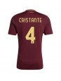 AS Roma Bryan Cristante #4 Domácí Dres 2024-25 Krátký Rukáv